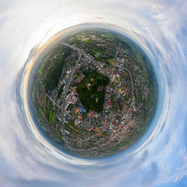 Маленькая планета Пхетчабури 360 градусов . — стоковое фото