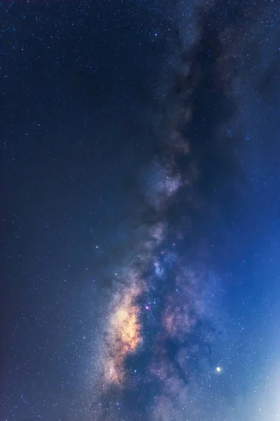 Detailed star on sky in Milky way — Stock Photo, Image