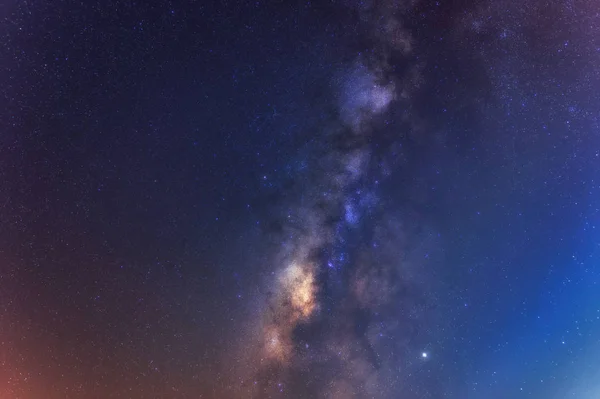 Stea detaliată pe cer în Calea Lactee — Fotografie, imagine de stoc