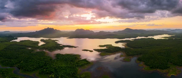 Reservatório de Mae Chang — Fotografia de Stock