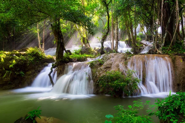 Pha Tad Waterfall. — Stock Photo, Image