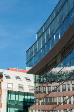 Bizkaia Meydanı 'ndaki Bask hükümet binası, Bilbao, Bizkaia, Bask Ülkesi, İspanya