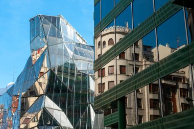 Bask Halk Sağlığı Merkezi Binası. Bilbao, Biscay. Bask Ülkesi, İspanya, Avrupa