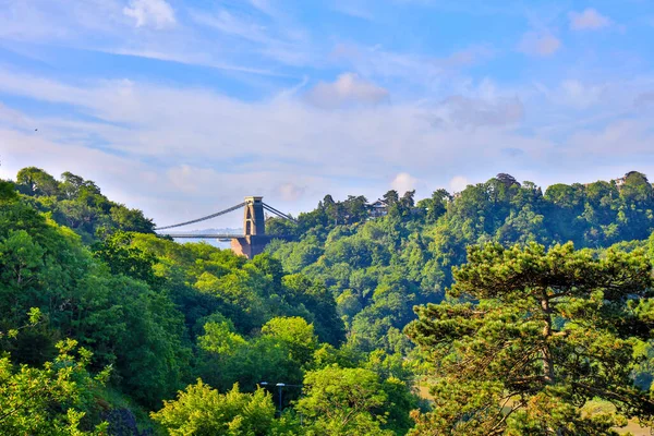 Avon Gorge Clifton Suspension Bridge Bristol Anglia — Stock Fotó