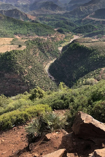 Nature Morocco, deep canyon, atlas mountains ...