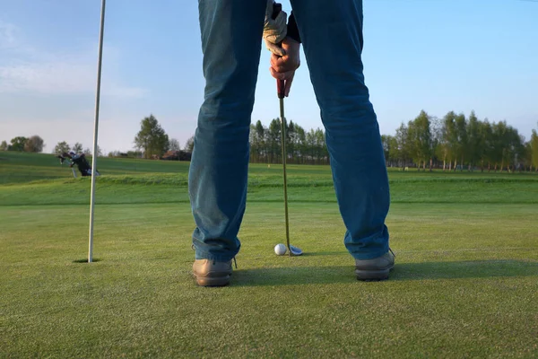 Last Blow Golf Hole — Stock Photo, Image