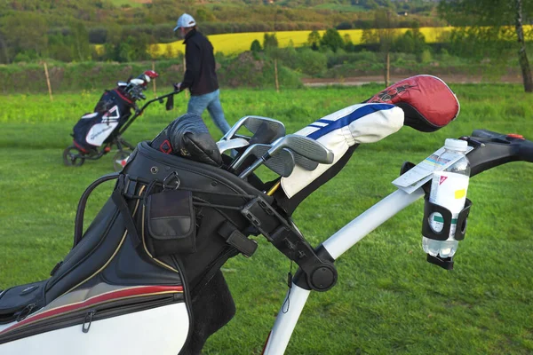 Sac Pour Transport Des Clubs Golf — Photo
