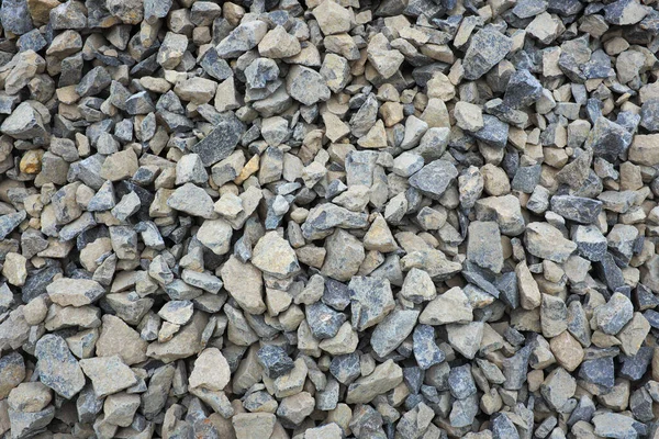 Piedra Triturada Para Construcción Carreteras Fondo — Foto de Stock