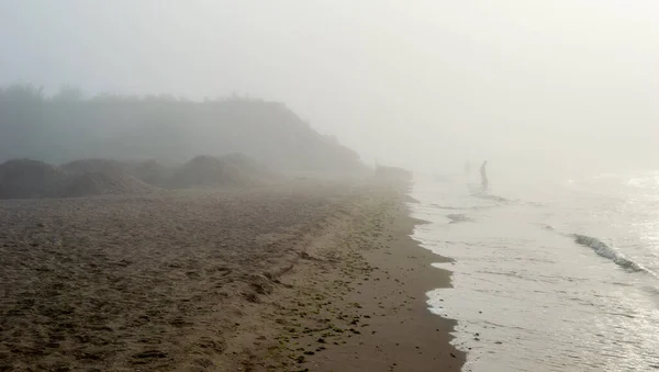Sea Coast Fog — Stock Photo, Image