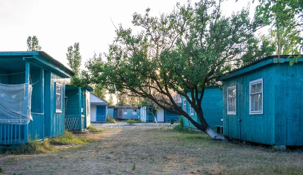 Sovyet geçmişteki turist kıyı evi.