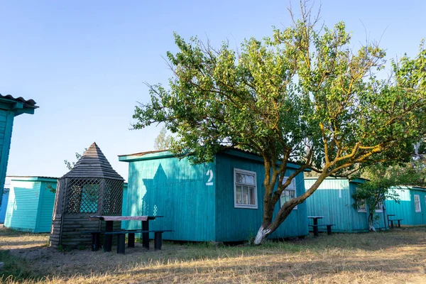 Sovyet geçmişteki turist kıyı evi.