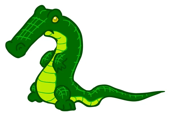 Krokodil — Stock Vector