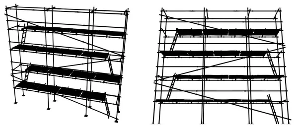 Scaffolding — Stock Vector