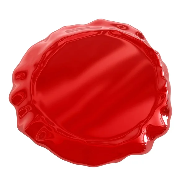 Red Wax Seal — Stock Photo, Image