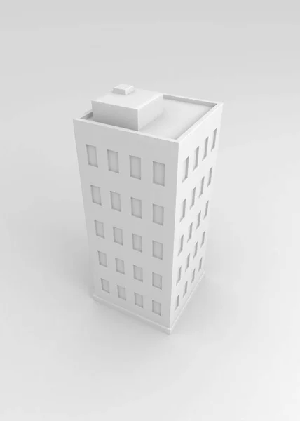 Weißes Gebäude — Stockfoto