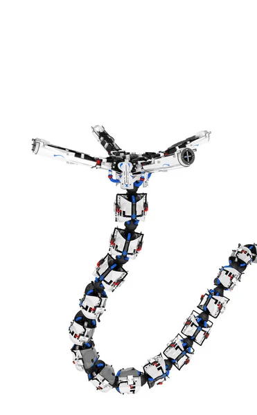 Robotic tentakel Arm, stödja — Stockfoto