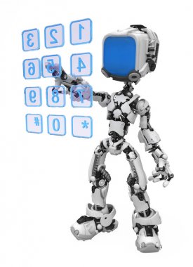 Mavi ekran Robot, çevirme