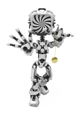 Mavi ekran Robot, hipnotik