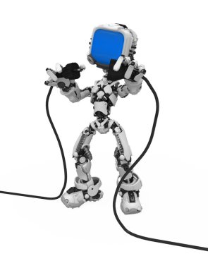 Mavi ekran Robot, Tak ve soket