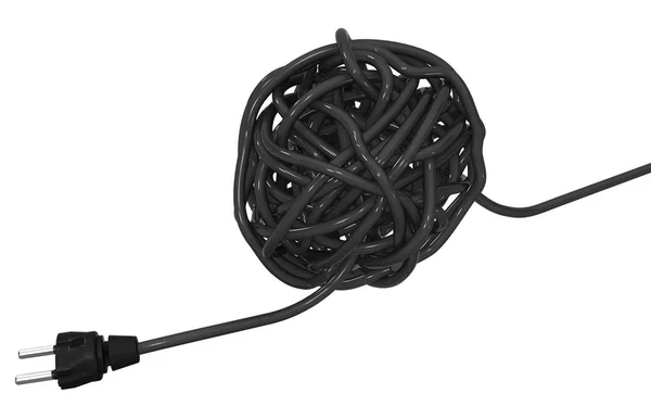 Kabel knoop bal — Stockfoto