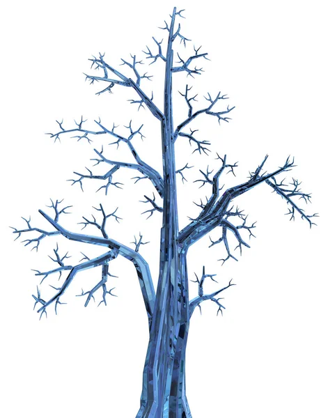 Kristal ağaç — Stok fotoğraf
