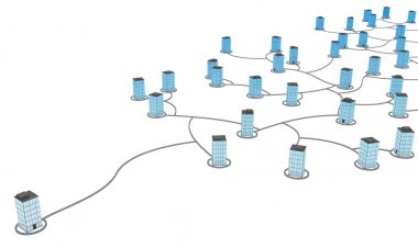 Bağlantılı ofis binaları