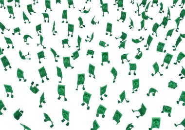 Canlı para, kalabalık