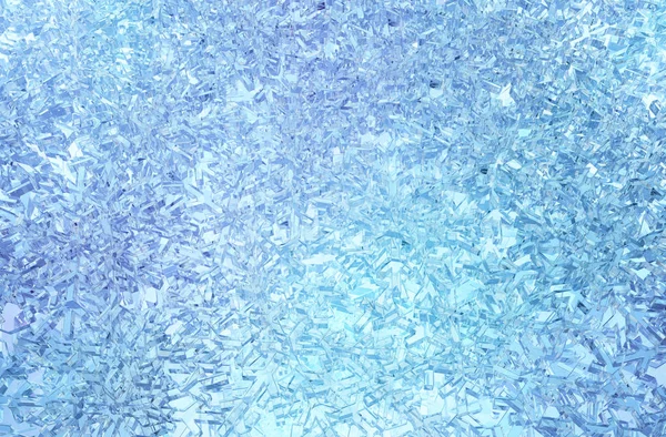 Фон льда снежинки — стоковое фото