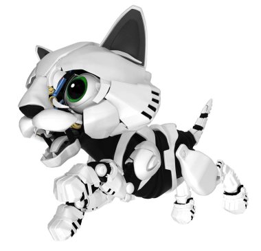 Robot kedi yavrusu, sıçrama