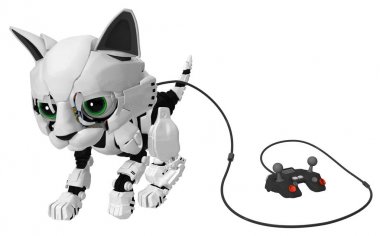Robot kedi yavrusu, kablolu Controller