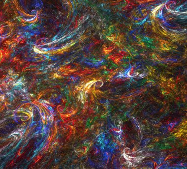 Uzay renk fantezileri