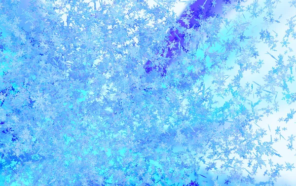Luz de nuvem de floco de neve Abstrato — Fotografia de Stock