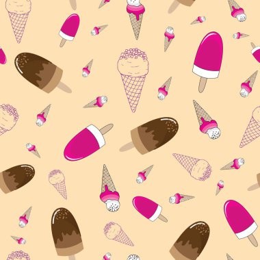 Dondurmalı kusursuz bir arka plan.