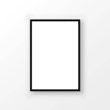 Boş poster. Çerçeve mockup