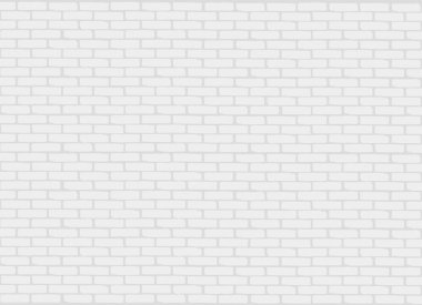 Beyaz tuğla duvar. Sorunsuz doku