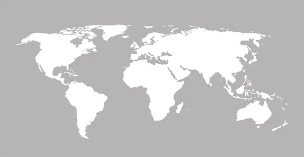Dünya Haritası. vektör — Stok Vektör