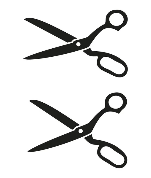 Scissors set. Vector illustration — Stock Vector