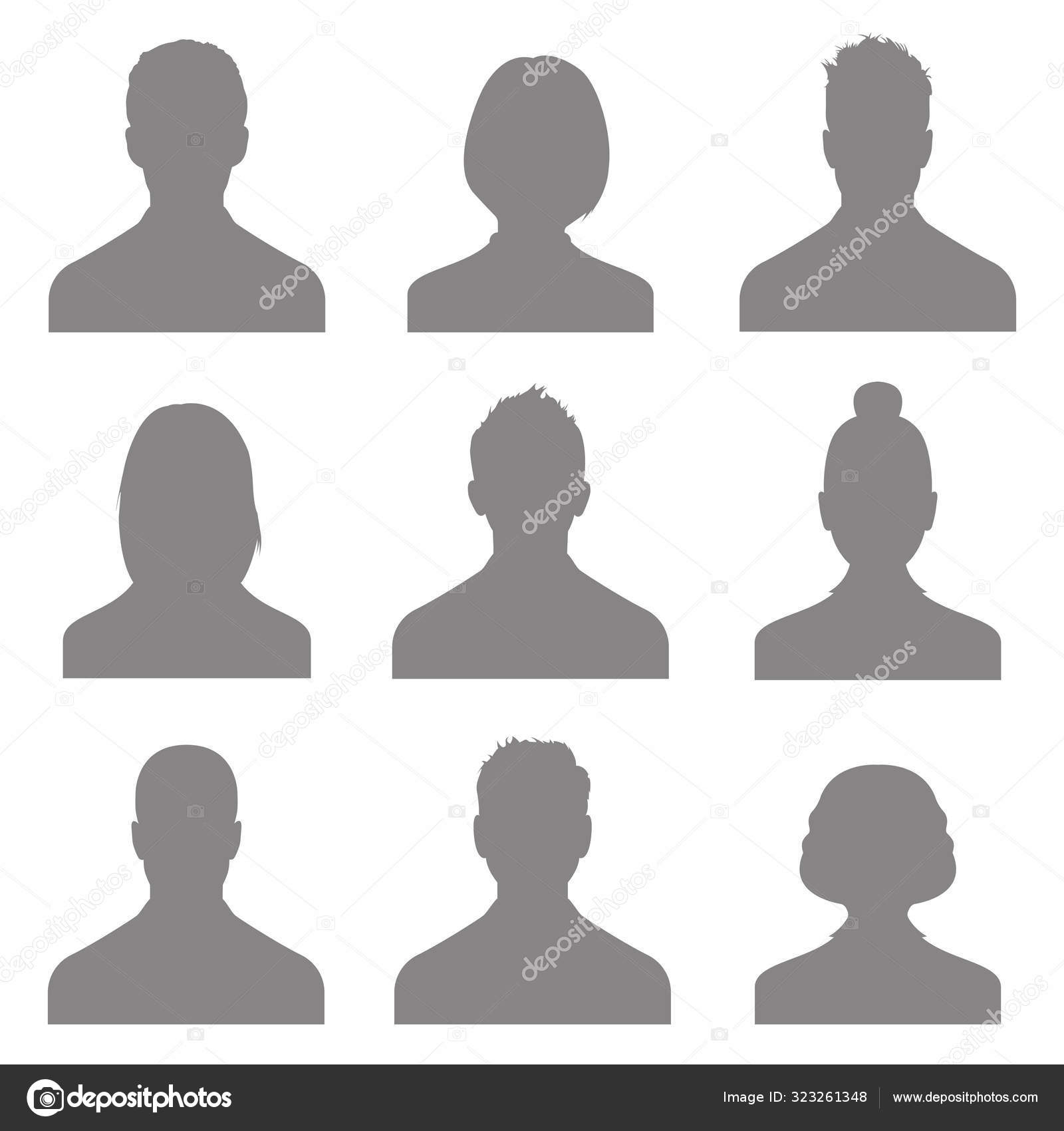 Avatar collection. Profile icons set. Vector Stock Vector Image by ...