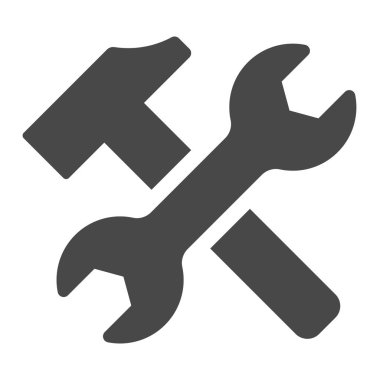 İkonu onar. Servis işareti. Vektör