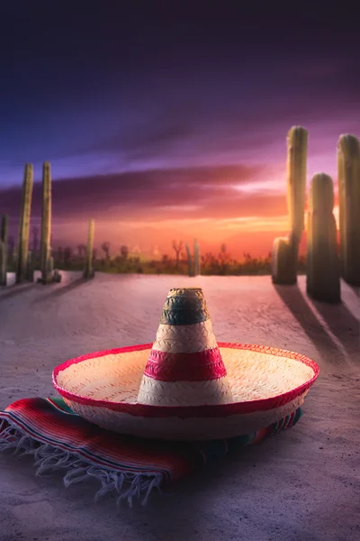Mexicaanse hoed "sombrero" — Stockfoto