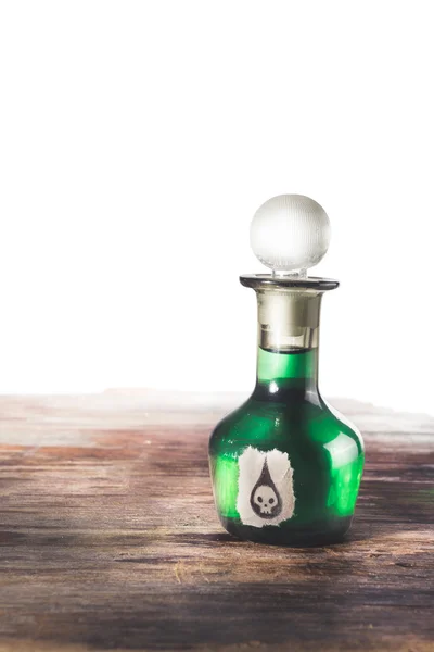Poison bottle isolated — Stock Photo, Image