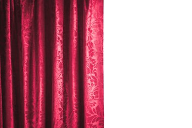 arka plan üzerinde tiyatro perdesi