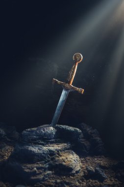 sword in the stone excalibur clipart
