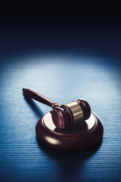 Judge gavel on  background — Stock Photo, Image