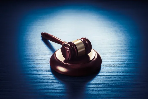 Judge gavel on  background — Stock Photo, Image