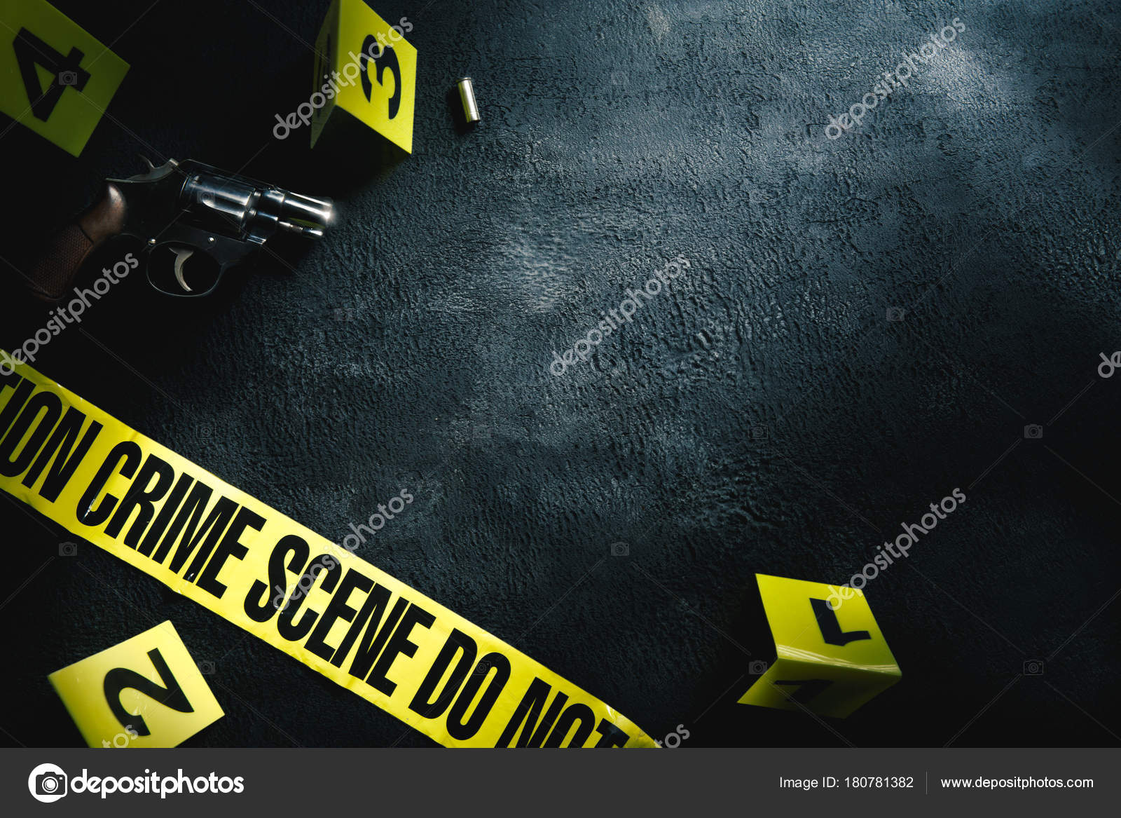 Crime scene with dramatic lighting Stock Photo by ©fergregory 180781382