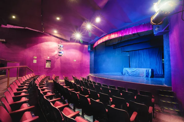 Empty theater ,cinema seats — Stock Photo, Image