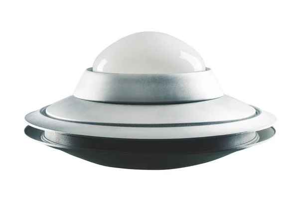 Classic, Retro UFO isolated on white — Stock Photo, Image