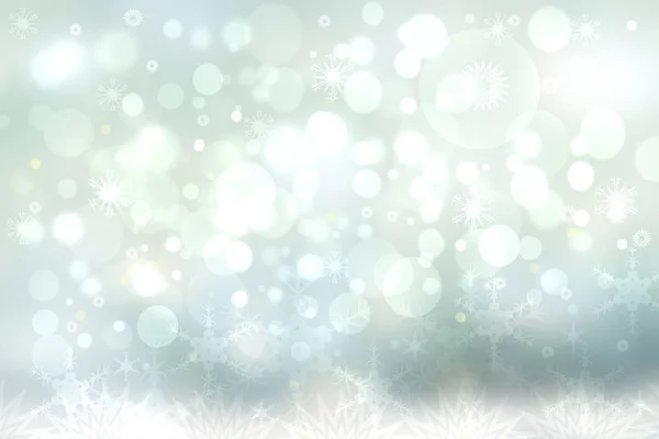 Abstrakcyjne niewyraźne świąteczne delikatne zimowe Boże Narodzenie lub Happy New — Zdjęcie stockowe