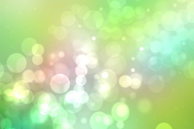 Soyut hassas degrade yeşil ışık ve sarı pastel bahar 